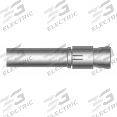 MKT FASTENING Wedge Anchor: 4 in Overall Lg, 7/8 in Dia, 5/8"-11 Thread Size, Steel - Steel Wedge Anchors