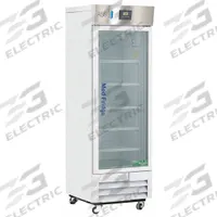 AMERICAN BIOTECH SUPPLY Lab Refrigerator: 16 cu ft, Upright, 2°C to 7°C, 29 3/4 in Overall Dp, R-290 (MPN PH-ABT-HC-16G). Key specifications — Door Opening Style: Right; Color: White; Alarm Type: Temperature; Manufacturer Part Number: PH-ABT-HC-16G; Brand: AMERICAN BIOTECH SUPPLY; Product Type: Lab Refrigerator; Door Type: Swing Glass; Refrigerant Type: R-290.