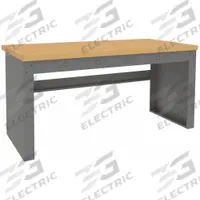 TENNSCO Workbench: Fixed Ht, Laminated Hardwood Butcher Block, 72 in x 36 in, Gray (MPN EB-1-3672M). Key specifications — Brand: TENNSCO.