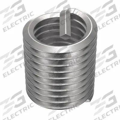 HELI-COIL Helical Insert: Tanged Tang Style, Free-Running, 3/4"-10 Thread Size, Plain - Free-Running Tanged Helical Inserts