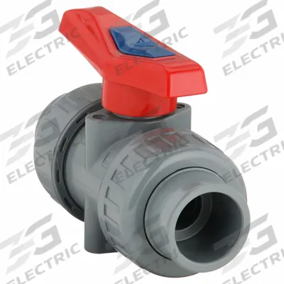 APPROVED VENDOR Manual Two-Way Ball Valve: 1 in Size, CPVC, Straight, Socket x FNPT - CPVC Ball Valves