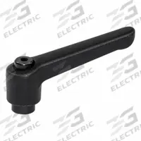 JW WINCO Adjustable Handles; Adjustable Levers: Plastic w/ Steel Thread, 5/16"-18 Thread, 2.48 in Lg (MPN 5TF34K). Key specifications — Brand: JW WINCO.
