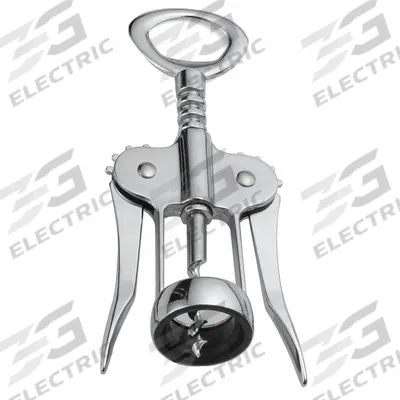 TABLECRAFT PRODUCTS Wing Corkscrew: Stainless Steel, Silver - Corkscrews