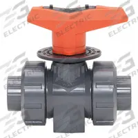 GF PIPING SYSTEMS Metering Ball Valve: 1/2 in Pipe Size, True Union - Socket & FNPT, PVC, Female (MPN 161523532). Key specifications — Brand: GF PIPING SYSTEMS.