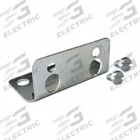 LYON Foot Plate: 1/8 in x 2 1/4 in x 1 in, Gray, Steel, Galvanized (MPN NF72092). Key specifications — Color: Gray; Finish: Galvanized; Material: Steel; Brand: LYON.
