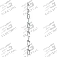 PEERLESS Double Loop Chain: 2 in Chain Trade Size, Carbon Steel, 115 lb Working Load Limit, Weldless (MPN 7010232). Key specifications — Brand: PEERLESS; Item Trade Size: 2.