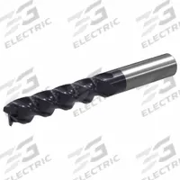 WIDIA Corner Chamfer End Mill: Carbide, TiAlN Coated, 4 Flute, 10 mm Mill Dia, 38 mm LOC, 0.5 mm Chf (MPN W411M10015CET WU20PE)