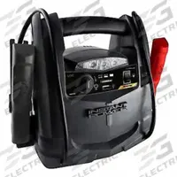 SCHUMACHER ELECTRIC Battery Jump Starter: Boosting, For 12 V Battery Volt, 2 A @ 12V, Manual On/Off (MPN SJ1342). Key specifications — Charger Function: Boosting; Charging Current @ Voltage: 2 A @ 12V; Charge Type: Manual On/Off; Material: Plastic; For Use With Battery Type: AGM; Brand: SCHUMACHER ELECTRIC.