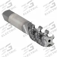 WIDIA GTD Spiral Flute Tap: 7/8"-9 UNC, H5 / 3B, 4 Flute, Semi-Bottoming Chamfer (MPN VTSFT-TC5106)