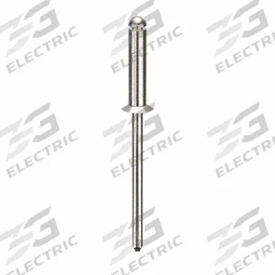 APPROVED VENDOR Blind Rivet,1 8/13 in L,1/8 in dia,PK500: Inch, 1 39/64 in Overall Lg, 17/32 in Body Lg - Flush-Mount Blind Rivets