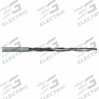 CHAINFLEX Control Cable: 17 AWG, 5 Conductors, Order by the Foot, PUR Jacket - Continuous Flexing Control Cables