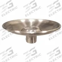 HUGHES SAFETY Shower Head: SS-ROSE, Compatible with Universal, Stainless Steel, Silver, NPT. Key specifications — Manufacturer Part Number: SS-ROSE; Material: Stainless Steel; Part: Shower Head; Compatible with Series: Universal; For Use With: Emergency Safety Showers/Eyewash & Eye/Face Wash Stations.