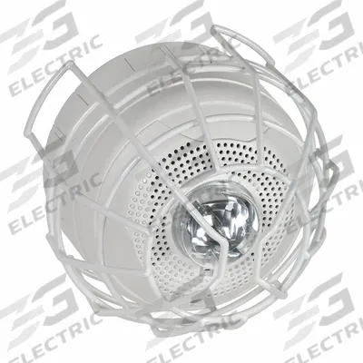 SAFETY TECHNOLOGY INTERNATIONAL Wire Cage: Steel, 8 9/16 in Overall Dp - Guards for Alarms & Wall Fixtures