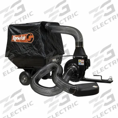 AGRI-FAB Chipper Shredder Vacuum: 29 cu ft Bag Capacity, 163 cc Engine Displacement (MPN 45-0630) - Chipper Shredders & Vacuums