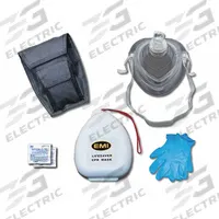 EMI CPR Mask: 1 People Served, Adult/Child/Infant, Reusable, Holster Case Type (MPN 493). Key specifications — Disposability: Reusable; Case Type: Holster; Includes: EMI Airway Response Holster; Case Material: Nylon; Brand: EMI; Patient Type: Infant; Product Type: CPR Mask.
