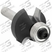 WESTWARD Roundover Cut Profile Router Bit: Fractional Inch, Carbide Tipped, 1 1/4 in Cutter Dia. (MPN 16Y535). Key specifications — attr325197: WESTWARD.