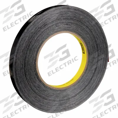 SCOTCH Strapping Tape: 8 mil Tape Thick, 1/2 in x 180 ft, Black - Heavy-Duty Strapping Tape