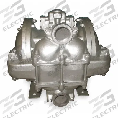 SANDPIPER Double Diaphragm Pump: Aluminum Body, 1 1/2 in, NPT Connection, 122 gpm - Aluminum Housing AODD Pumps