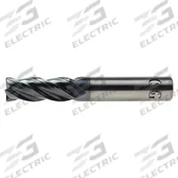 OSG Corner Radius End Mill: Carbide, TiAlN Coated, 4 Flute, 1/2" Mill Dia, 1-1/4" LOC, 0.02" Rad (MPN VG434-5018)