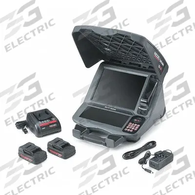 RIDGID Pipe Inspection Monitor: SeeSnake, 2 Batteries, LCD, USB Drive, 1024 x 768 - Ridgid Pipe Inspection Monitors