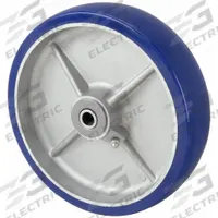 APPROVED VENDOR Caster Wheel: 8 in Wheel Dia., 2 1/2 in Wheel Wd, Polyurethane, 1,500 lb Load Rating (MPN 2RZF6). Key specifications — Brand: APPROVED VENDOR; Wheel/Tread Color: Blue.