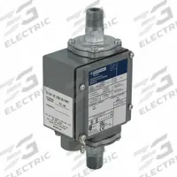 TELEMECANIQUE SENSORS Differential Pressure Switch: 0 psi – 175 psi, 9012G Series, 1/4-18" FNPT (MPN 9012GGW4). Key specifications — Brand: TELEMECANIQUE SENSORS; Pressure Connection Type: 1/4-18" FNPT.