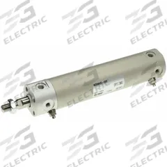 SMC Round Body Cylinder: 3/4 in Bore, 1 in Stroke, Repairable, Aluminum, Basic Mounting, Air Cushion (MPN NCDGBA20-0100). Key specifications — attr1122958: Rotating Rod; attr942235: Carbon Steel; attr942202: SMC; attr942209: Aluminum; attr942227: Basic; attr942243: NCG.