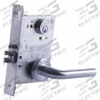 SCHLAGE Door Lockset: Office Lever Locksets, Chrome (MPN L9050P 02A 626). Key specifications — attr1024149: Not Ligature-Resistant; attr1011488: SCHLAGE; attr1024446: F04; attr1011524: Locked/Unlocked; attr1011485: No; attr1059461: Satin Chromium-Plated : Forged Brass.