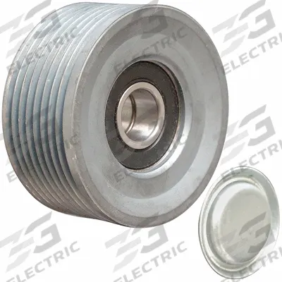 DAYCO Idler Pulley: Idler Pulley, 89103, Serpentine, 8PK Compatible Belt Trade Size - Ribbed V-Belt Idler Pulleys for Vehicles