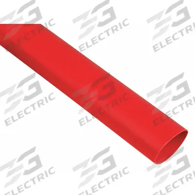 3M Heat Shrink Tubing: 1.1 in I.D. Before Shrinking, 0.37 in I.D. After Shrinking - Flame Retardant & Adhesive-Lined Heat Shrink Tubing