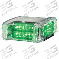 FEDERAL SIGNAL Mini Light Bar: LED, SAE J845 Class 1, Mini Light Bar, Permanent, Aluminum, Pigtail (MPN NVG10-4GF). Key specifications — Electrical Connection: Pigtail; Series: HighLighter; Brand: FEDERAL SIGNAL; Mount Type: Screw; Light SAE Class Rating: SAE Class 1.