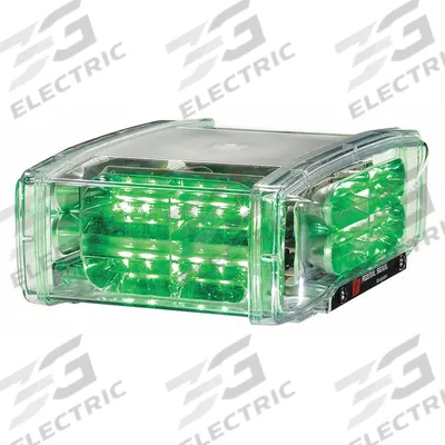 FEDERAL SIGNAL Mini Light Bar: LED, SAE J845 Class 1, Mini Light Bar, Permanent, Aluminum - Mini Light Bars