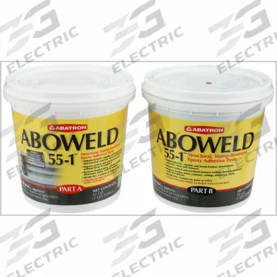 ABATRON Concrete Repair Compound: 55-1, Epoxy, 4 lb Container Size, Pail - High-Performance Concrete Repair Compounds