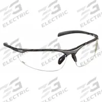 BOLLE SAFETY Safety Glasses: ESP Lens, Half-Frame, Mirrored/Scratch-Resistant, Metal Detectable (MPN 40051). Key specifications — Brand: BOLLE SAFETY; Frame Color: Silver; Lens Color: ESP; Lens Properties: Scratch-Resistant / Mirrored.