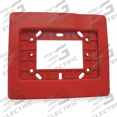 EDWARDS SIGNALING Trim: Wall, Flush Mount Mounting, 68/125 in Overall Dp, 5 7/8 in Overall Ht - Trims, Faceplates & Skirts for Fire Alarm Systems