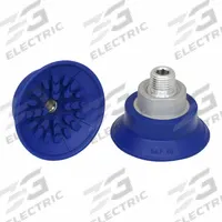 SCHMALZ Vacuum Pad Assembly: Flat, G3/8 in, 56 mm Pad Dia, NBR, Blue, 60 A, 28 mm Pad Ht, SAF (MPN 10.01.01.11367). Key specifications — attr1019101: 10.01.01.11367; attr1019103: SCHMALZ; attr1019107: 60 A.
