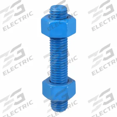 USA FASTENER Fully Threaded Stud: 5/8"-11 Thread Size, Steel, Grade B7, PTFE Coated - PTFE-Coated Fully-Threaded Rods & Studs