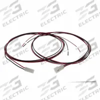 SPEED WIRING PRODUCTS Connector: Molex, .062, 2 Poles, 48 in Wire Lead Lg, 3 A, 250V AC (MPN HB-02-4848). Key specifications — Wire Type: Hookup & Lead Wire (UL 1015); Brand: SPEED WIRING PRODUCTS; Number of Poles: 2; Voltage Rating: 250V AC; Wire Jacket Material: PVC; Current Rating: 3 A; Wire Color: Red; Kit Contents - Description: (1) Receptacle with Female Contacts.