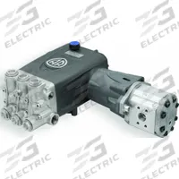 A.R. NORTH AMERICA Pump: Hydraulic, 18.5 gpm Max. Flow Rate, 1,450 RPM Max. Motor Speed, 1 in (MPN HYD-RTX70). Key specifications — Brand: A.R. NORTH AMERICA; Discharge Connection Type: NPT; Drive Type: Hydraulic; Intake Connection Type: FNPT; Lubrication: Oil Bath; Power Source: Hydraulic; Shaft Type: Solid; Flange Type: Horizontal Hydraulic Drive.