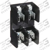 MERSEN Fuse Block: Open Block Design, 2 Pole, 250 V AC, Box Lug, Non-Indicating (MPN 20657R). Key specifications — Brand: MERSEN.