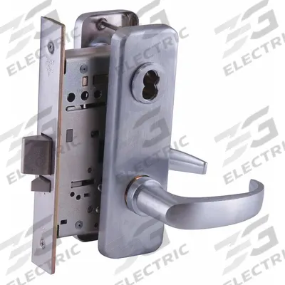 BEST Door Lockset: Classroom Security Lever Locksets, Chrome, ADA Compliant