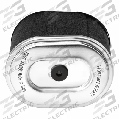 FLEETGUARD Automotive Air Filter: Round-Oval, Engine, Axial Seal, 4 in Outside Dia - Round/Oval Engine Air Filters