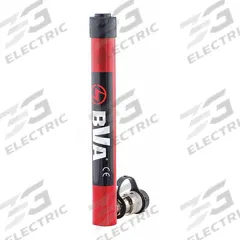 BVA HYDRAULICS Hydraulic Ram: Single Acting, 5 ton Nominal Capacity, 9 in Nominal Stroke Lg, Steel (MPN H0509). Key specifications — attr98927: BVA HYDRAULICS.