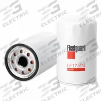 FLEETGUARD Automotive Oil Filter: 5 1/2 in Overall Ht, 13 in Overall Lg, 10 in Overall Wd, Oil (MPN LF17539). Key specifications — Brand: FLEETGUARD; Compatible Vehicle Make: Chevrolet.