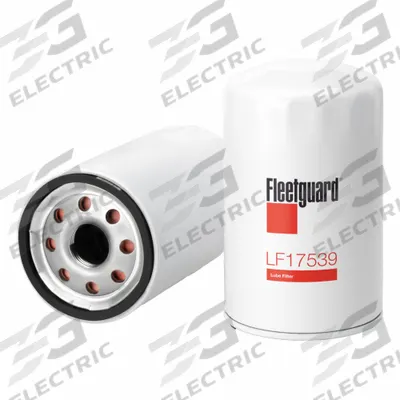 FLEETGUARD Automotive Oil Filter: 5 1/2 in Overall Ht, 13 in Overall Lg, 10 in Overall Wd - Spin-On Oil Filters