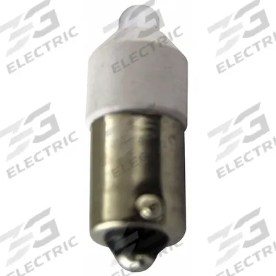 EATON Compact LED Bulb: LED, Miniature Bayonet (BA9s), (T) Tubular, T3-1/4, 6 to 12V AC/DC - BA9s Single-Contact Miniature Bayonet Base Lamps