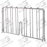 METRO Shelf Divider: 18 in x 2 in x 8 in, Stainless Steel (MPN DD18S). Key specifications — Material: Stainless Steel; Color: Silver; Finish: Stainless Steel; Brand: METRO; Ledge Size: 18 in.