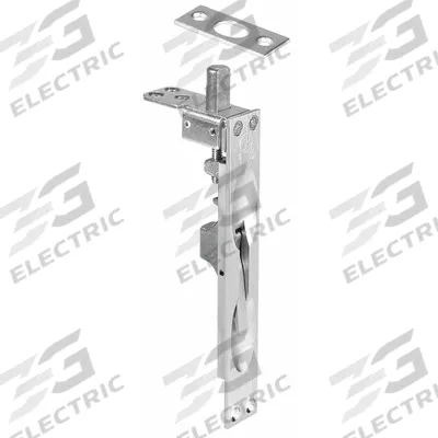 ROCKWOOD Door Bolt: Flush Bolt, 6 3/4 in Ht, 1 in Wd - Door Bolts
