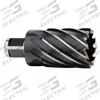 MILWAUKEE Annular Cutter: 1 1/4 in Cutter Dia, 2 in Max Cutting Dp, Black Oxide, High Speed Steel (MPN 49-59-2125). Key specifications — attr253884: No; attr253885: Black Oxide; attr253886: High Speed Steel; attr253887: Weldon Flat; attr253888: Fractional Inch; attr277149: MILWAUKEE.