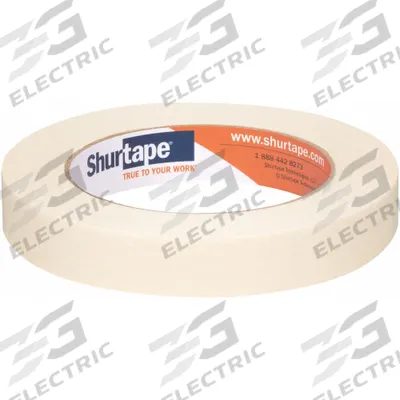 APPROVED VENDOR Masking Tape: CP 106, Tan, 11/16 in Roll Wd, 60 1/8 yd Overall Roll Lg - General Purpose Masking Tape